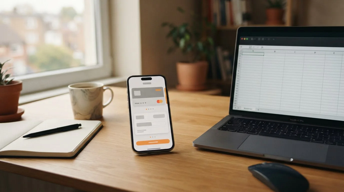 MuchBetter-App auf Smartphone neben Laptop mit Wettanbieter-Vergleich