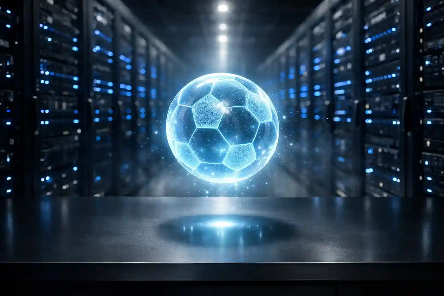 Virtuelle Fußballsimulation mit digitalen Datenströmen