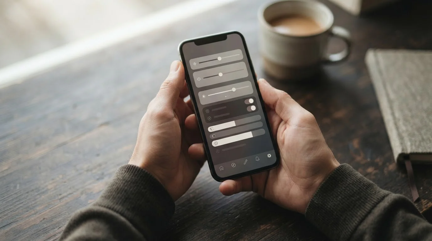 Person setzt Limit in einer Wett-App
